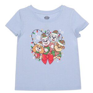 Girls PAW Patrol Happy Holiday Graphic Tee for Girls Size 5 NWT